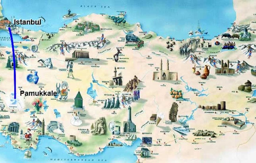 Pamukkale Tour from Antalya