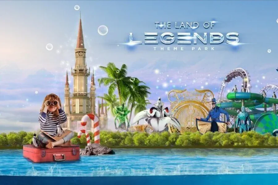 The Land of Legends Theme Park with Dolphin Show