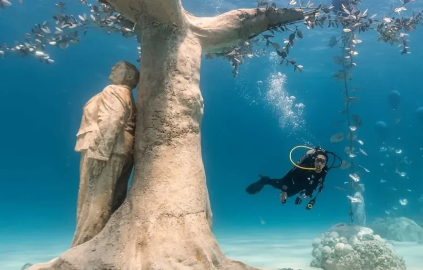 Scuba Diving under Water Museum