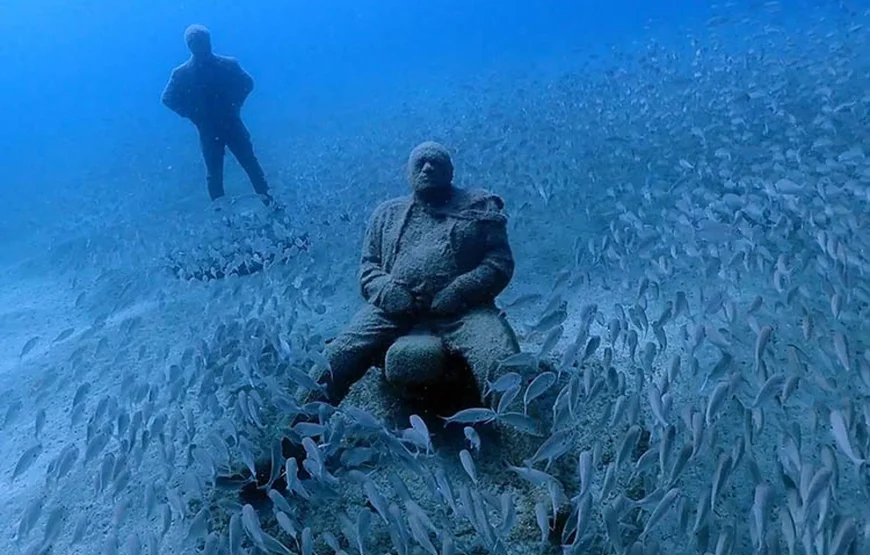 Scuba Diving under Water Museum