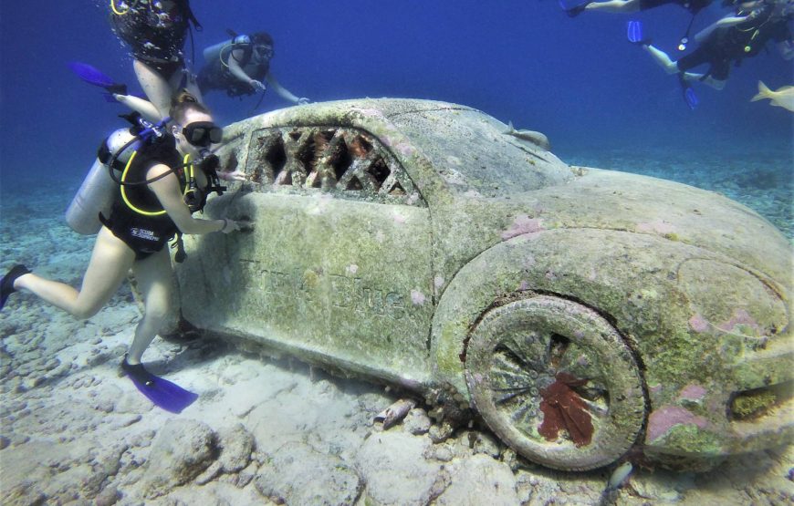 Scuba Diving under Water Museum