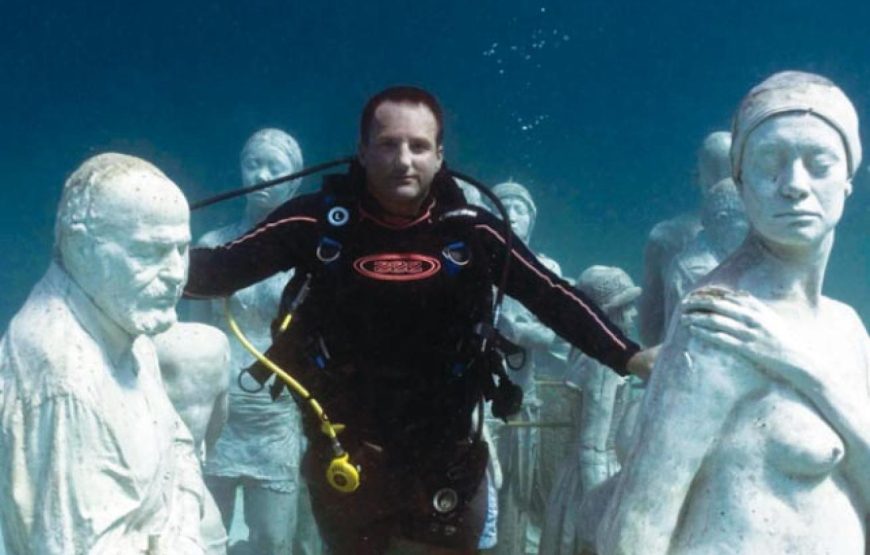 Scuba Diving under Water Museum