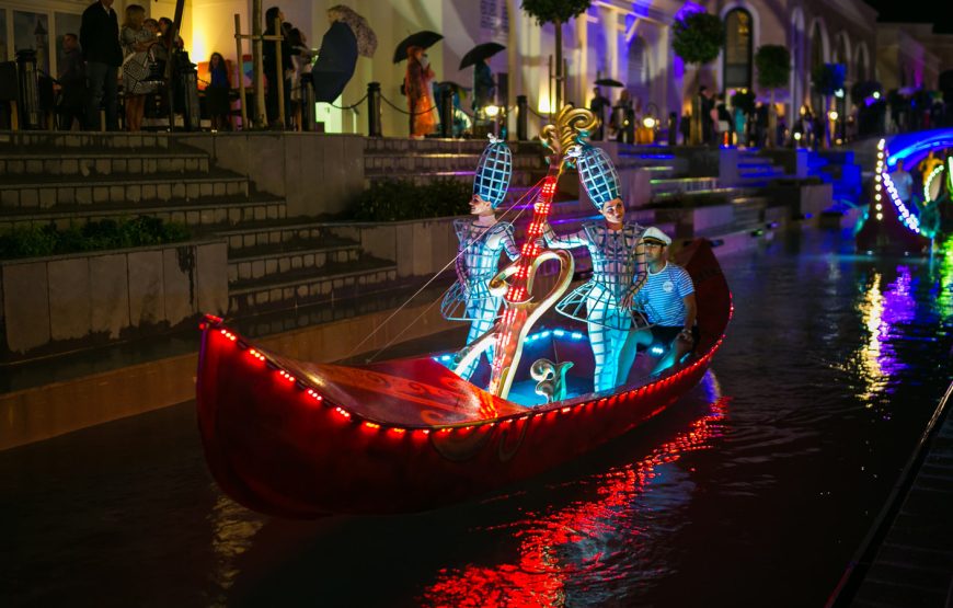 Land of Legends Night Show With Boat Parade