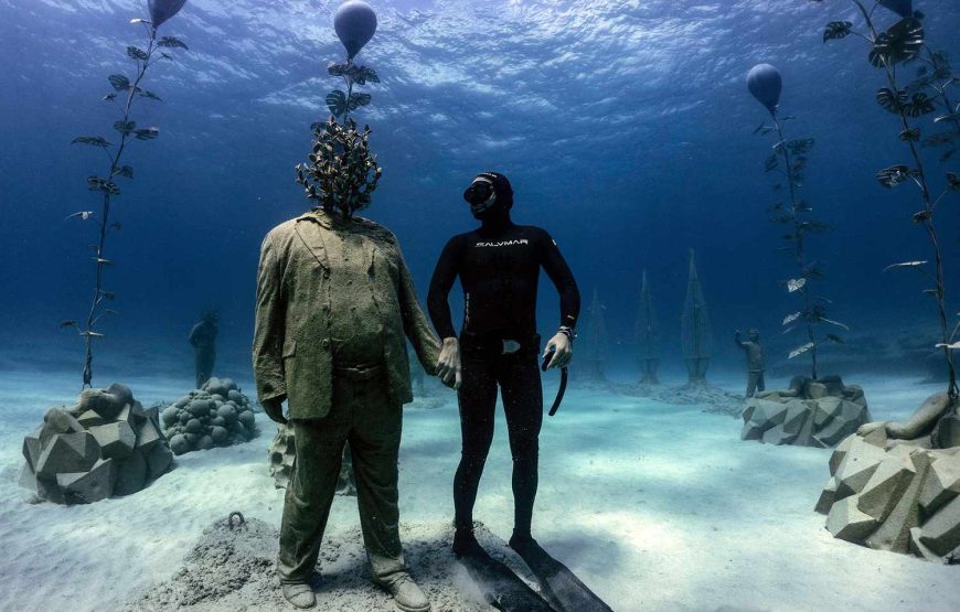 Scuba Diving under Water Museum