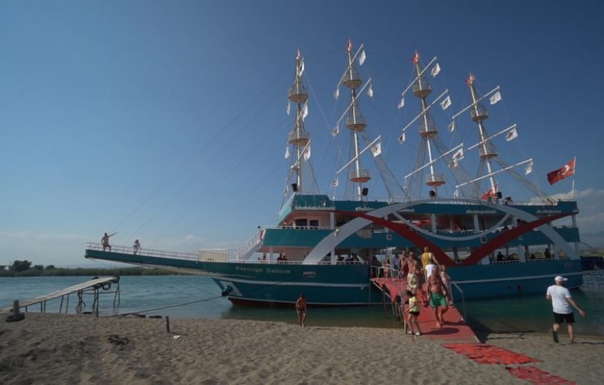 Manavgat River Cruise with Waterfalls and Local Bazaar