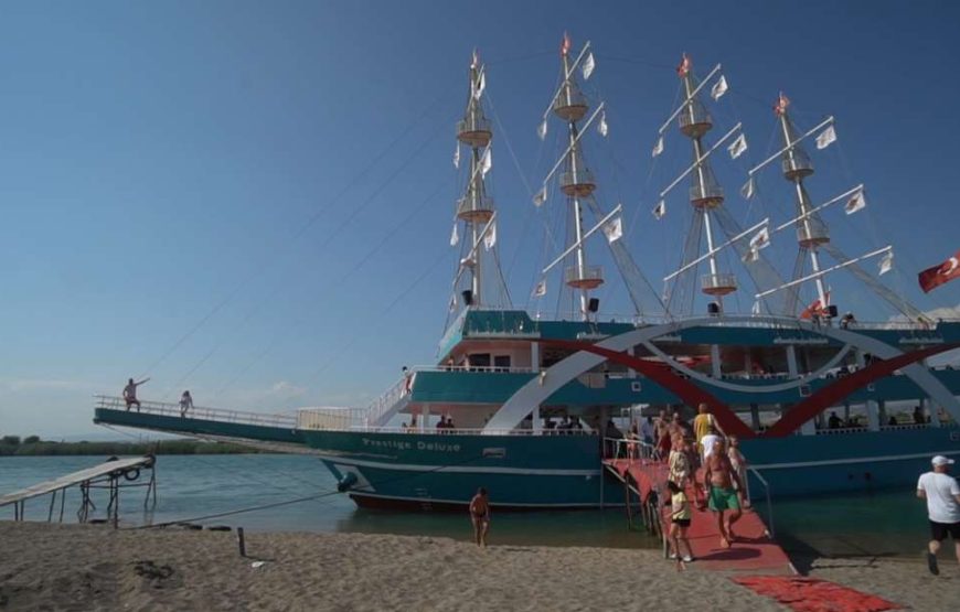 Manavgat River Cruise with Waterfalls and Local Bazaar