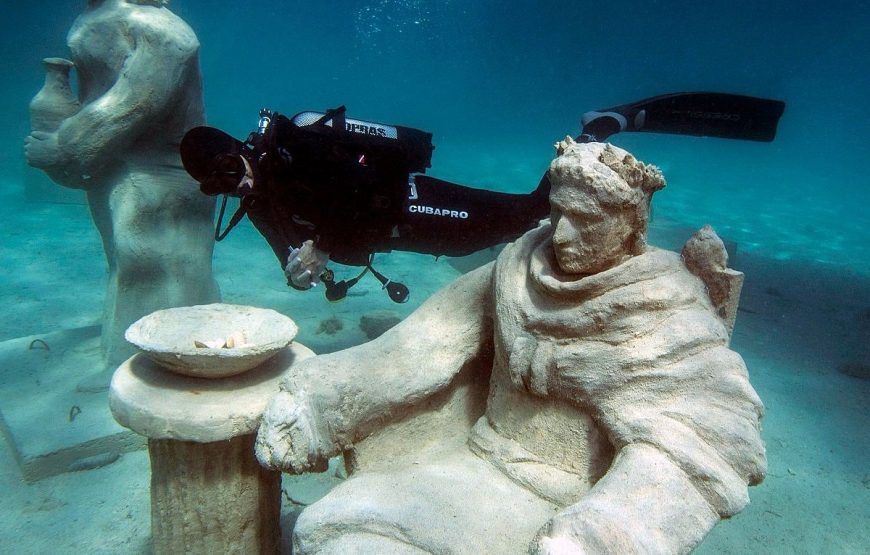Scuba Diving under Water Museum