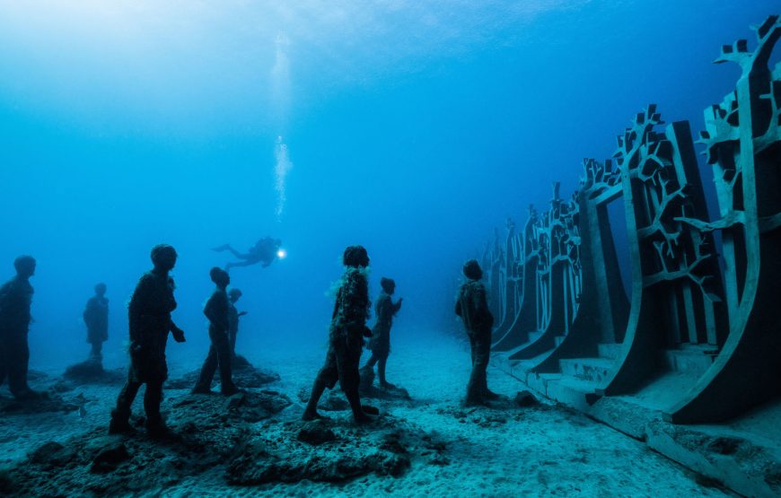 Scuba Diving under Water Museum