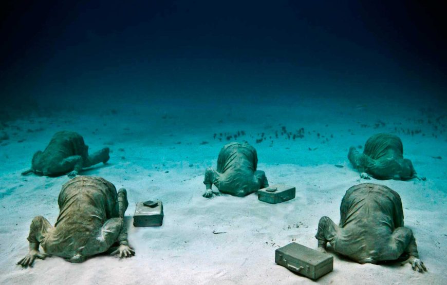 Scuba Diving under Water Museum