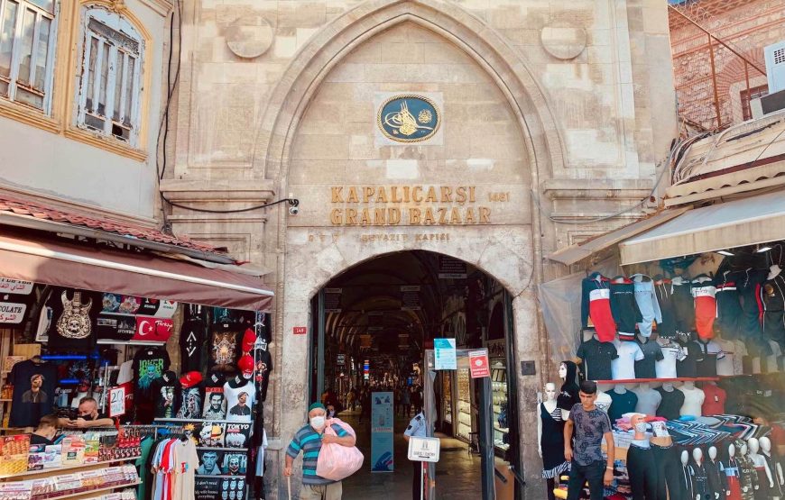 Hagia Sophia, Blue Mosque & Grand Bazaar – Half-Day