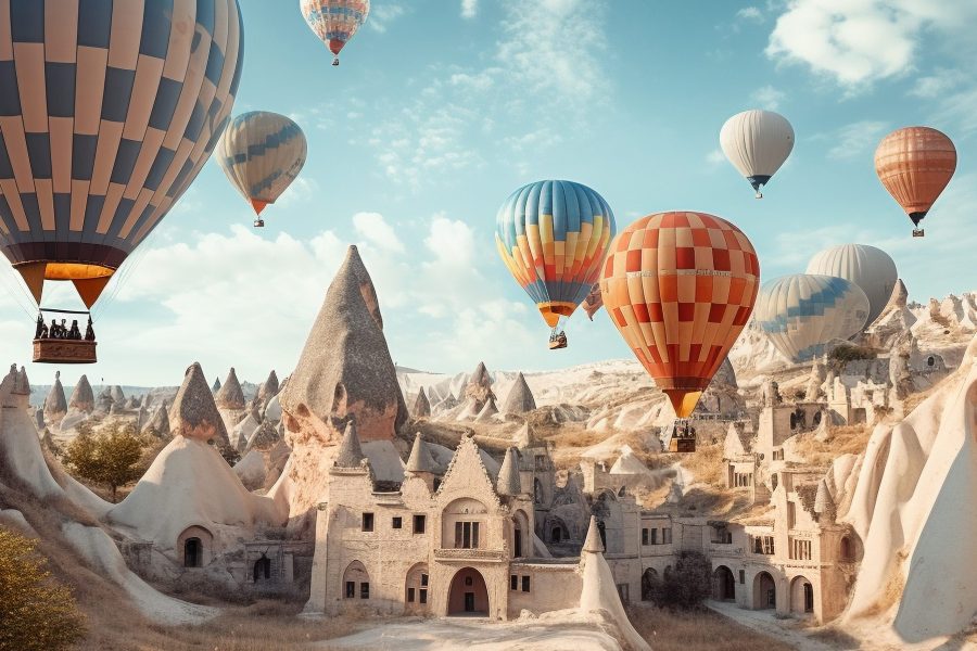 Cappadocia Hot Air Balloon in 4 Valley