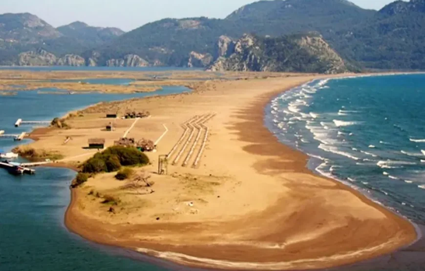 Turtle Beach Tour With Lake and Mud Baths From Marmaris
