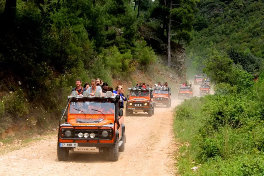 Alanya Jeep Safari with Dim River Lunch & Dim Cave